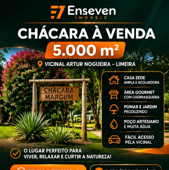 Chácara à venda com 5.000 m²